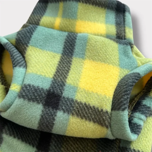Pile Tartan Verde e Giallo BS S