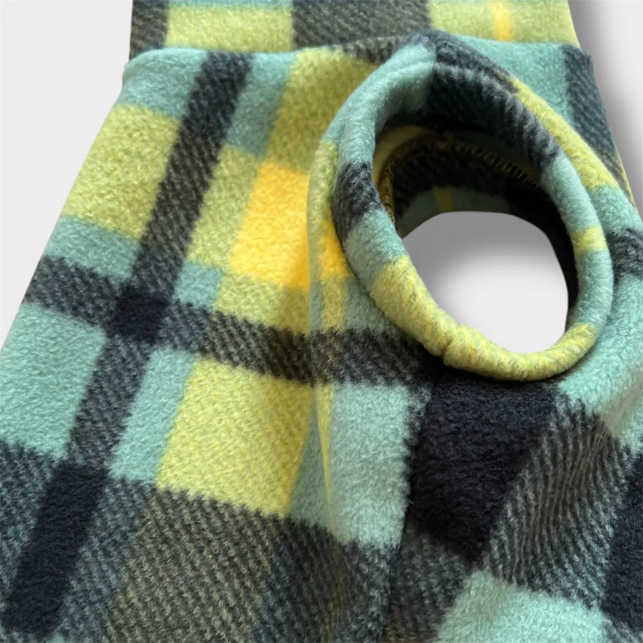 Pile Tartan Verde e Giallo