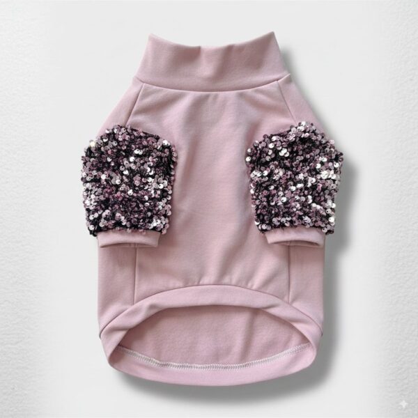 Felpa Invernale Garzata Paillettes Felpa Invernale Garzata Paillettes