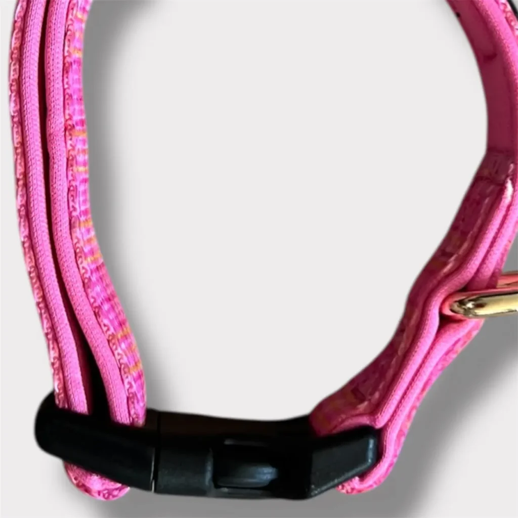 collare pink tartan 3