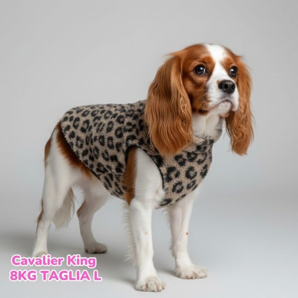 Teddy Leopard - Beige S