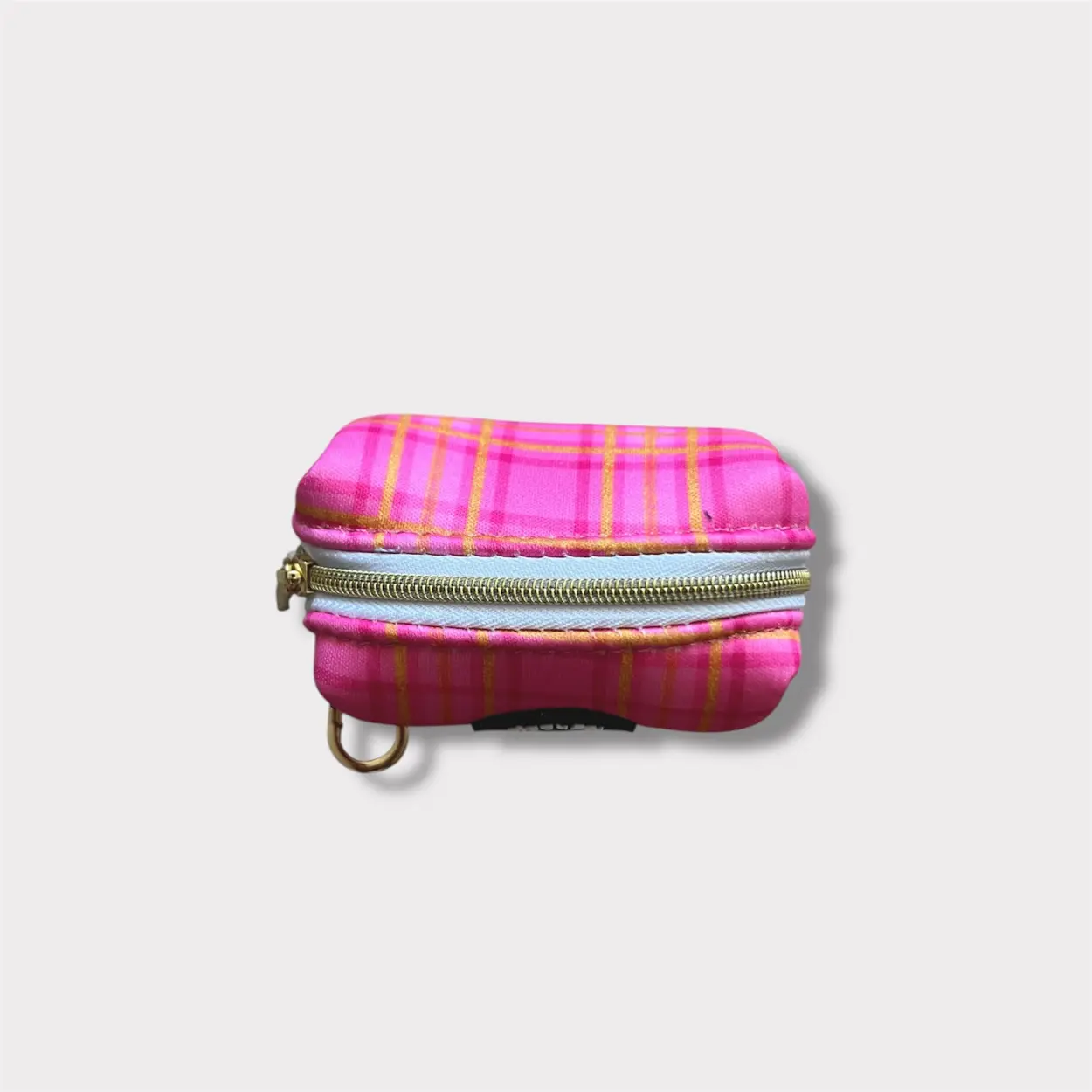Porta sacchetti Tartan Royal - Pink