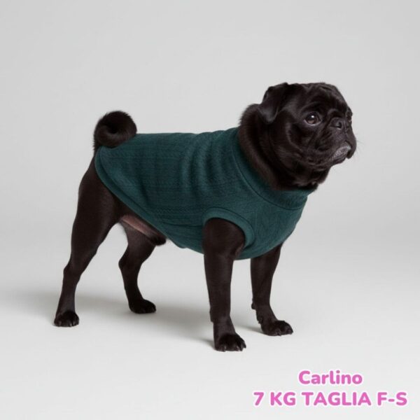 Maglione a Coste Verde Inglese BS FM