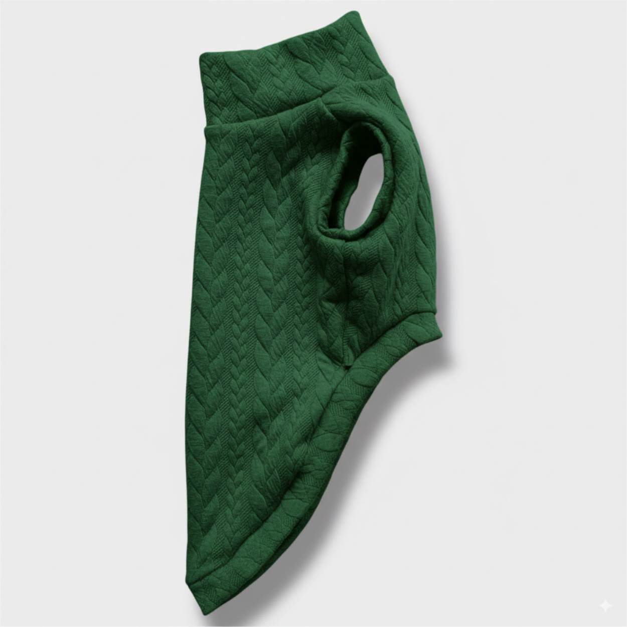 Maglione a Coste Verde