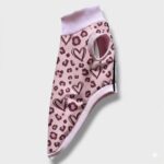 Cappottino Invernale Impermeabile Cuori Leopard Cappottino Invernale Impermeabile Cuori Leopard