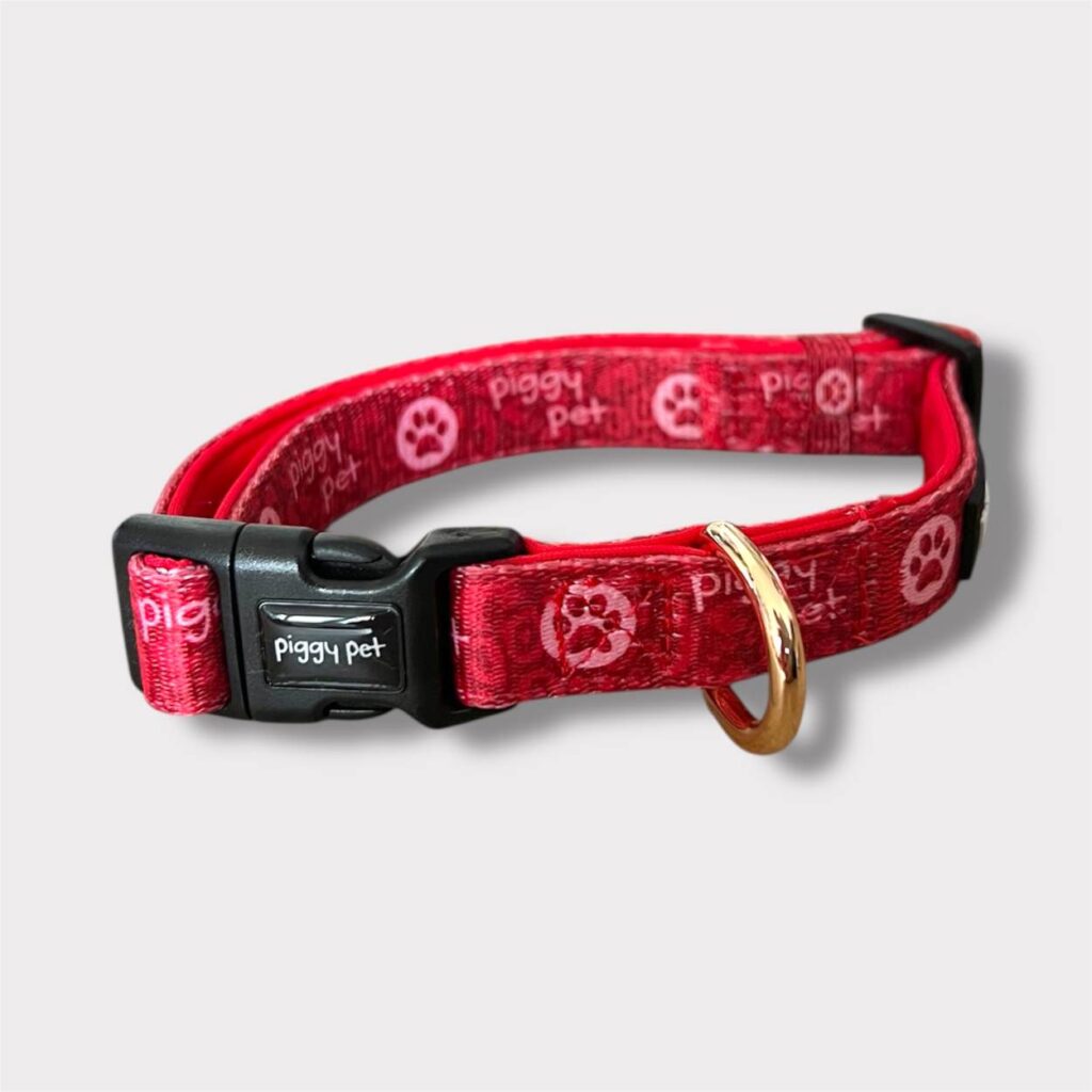 Collare Monogram Rouge