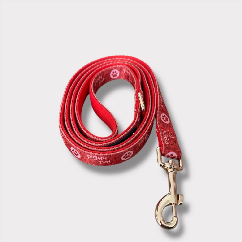 Guinzaglio Monogram Rouge