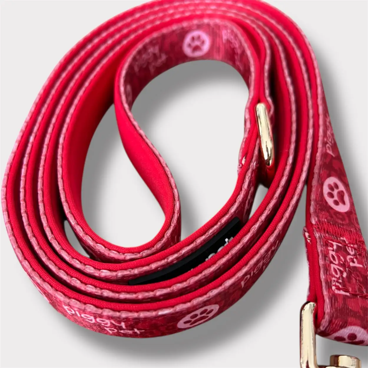 Guinzaglio Monogram Rouge