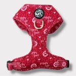 Pettorina ad H Morbida Monogram Rouge Pettorina ad H Morbida Monogram Rouge