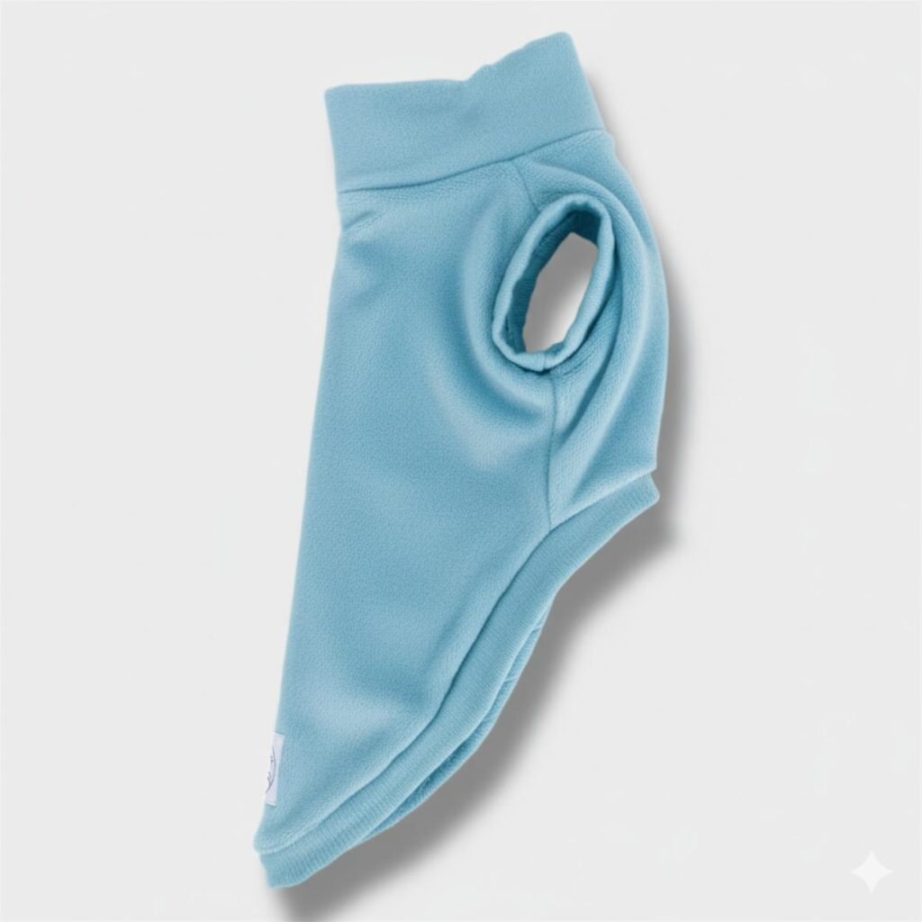 Pigiama Ciniglia Cotone - Azzurro Baby