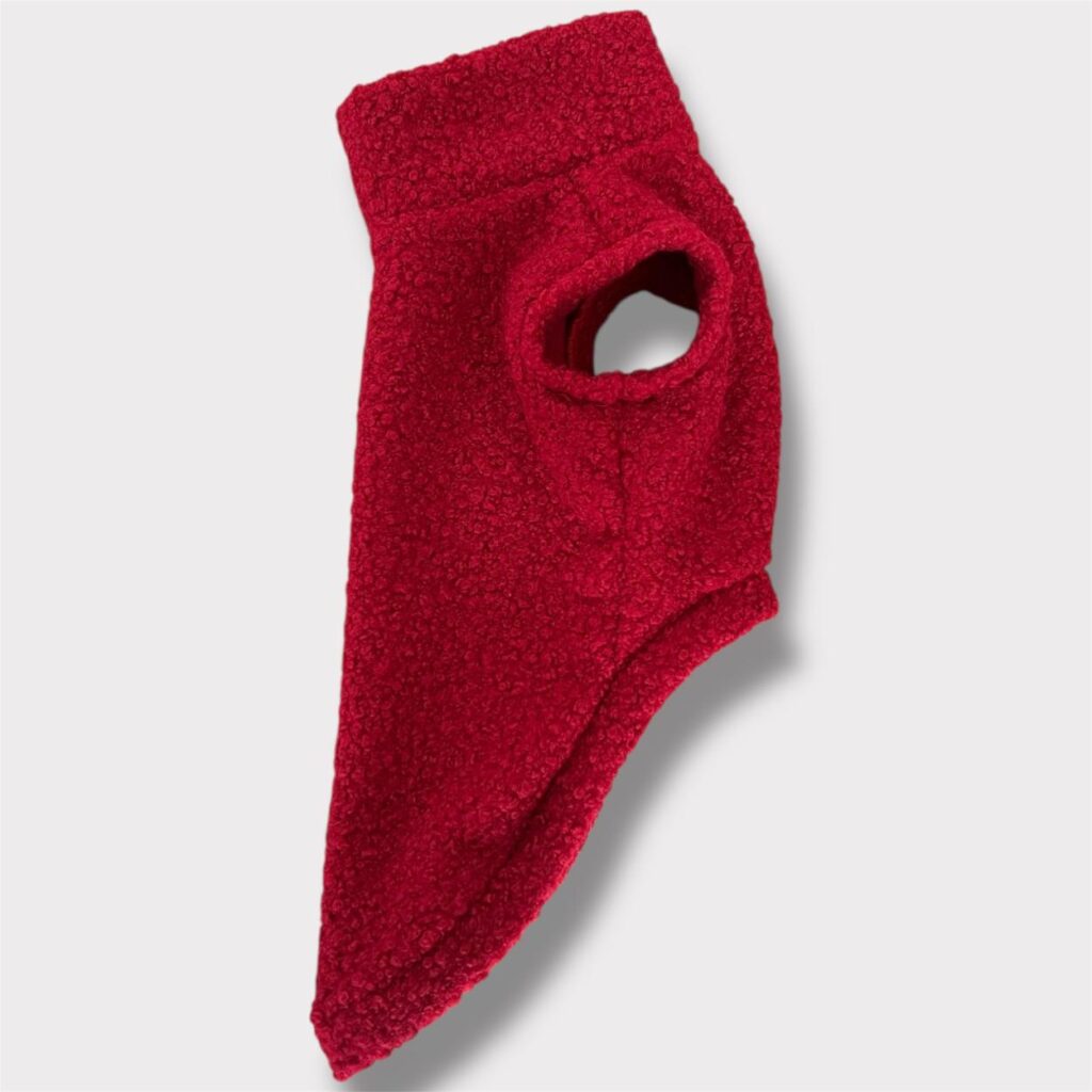 Maglione Bouclè - Rosso