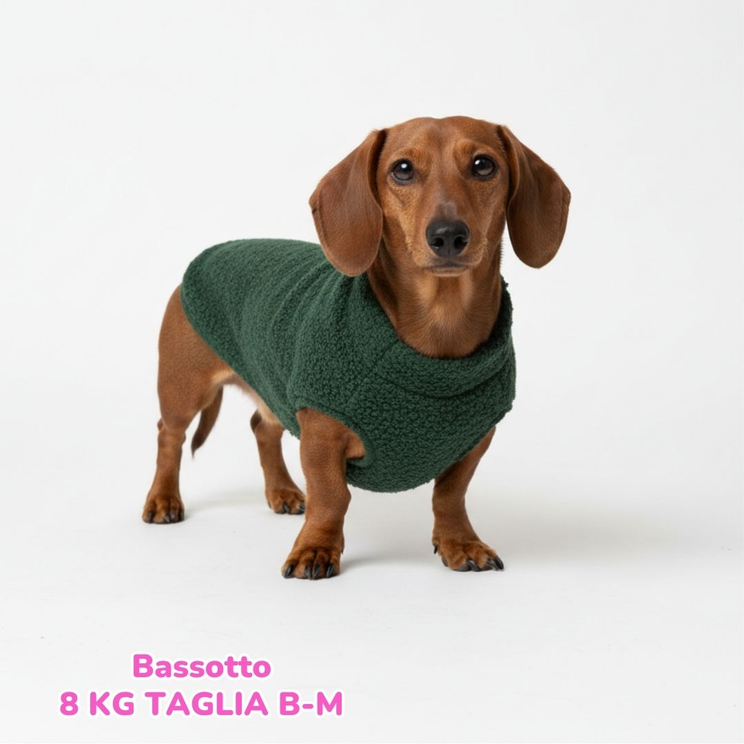 Maglione Bouclè - Verde Inglese