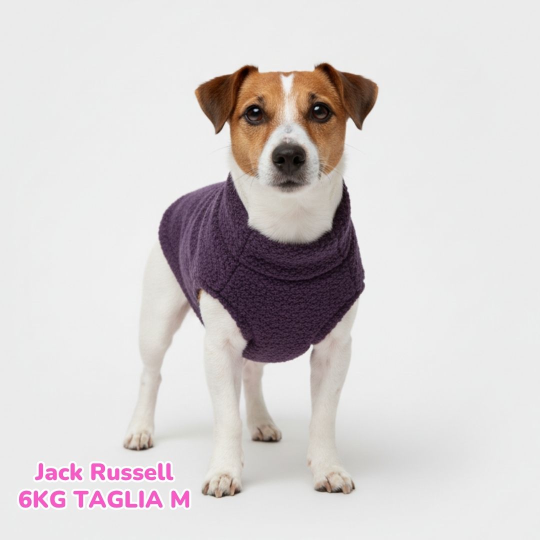 Maglione Bouclè - Viola