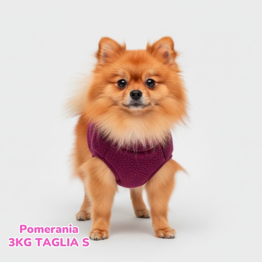 Maglione Bouclè - Fucsia