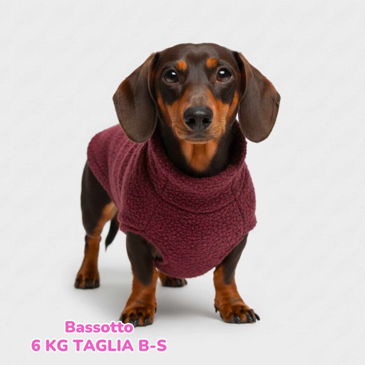 Maglione Bouclè - Bordeaux