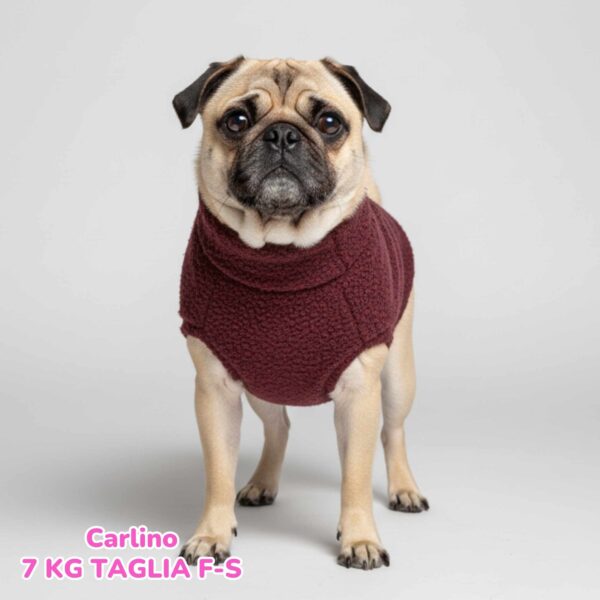 Maglione Bouclè - Bordeaux