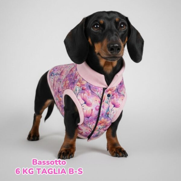 Cappottino Invernale Impermeabile Fiori