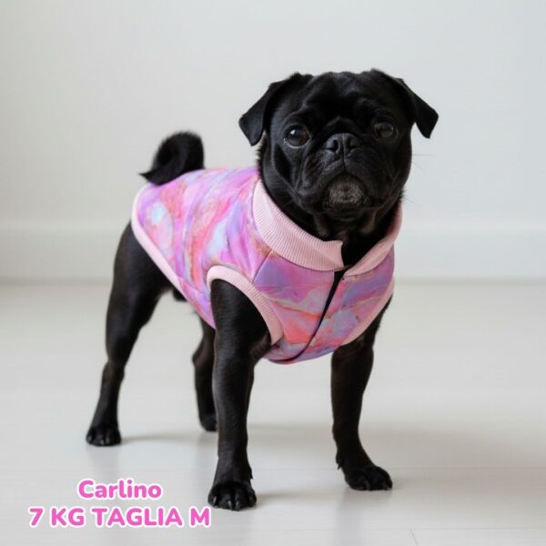 Cappottino Invernale Impermeabile Marmo Rosa Cappottino Invernale Impermeabile Marmo Rosa