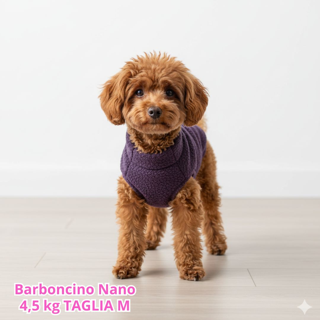Maglione Bouclè - Viola