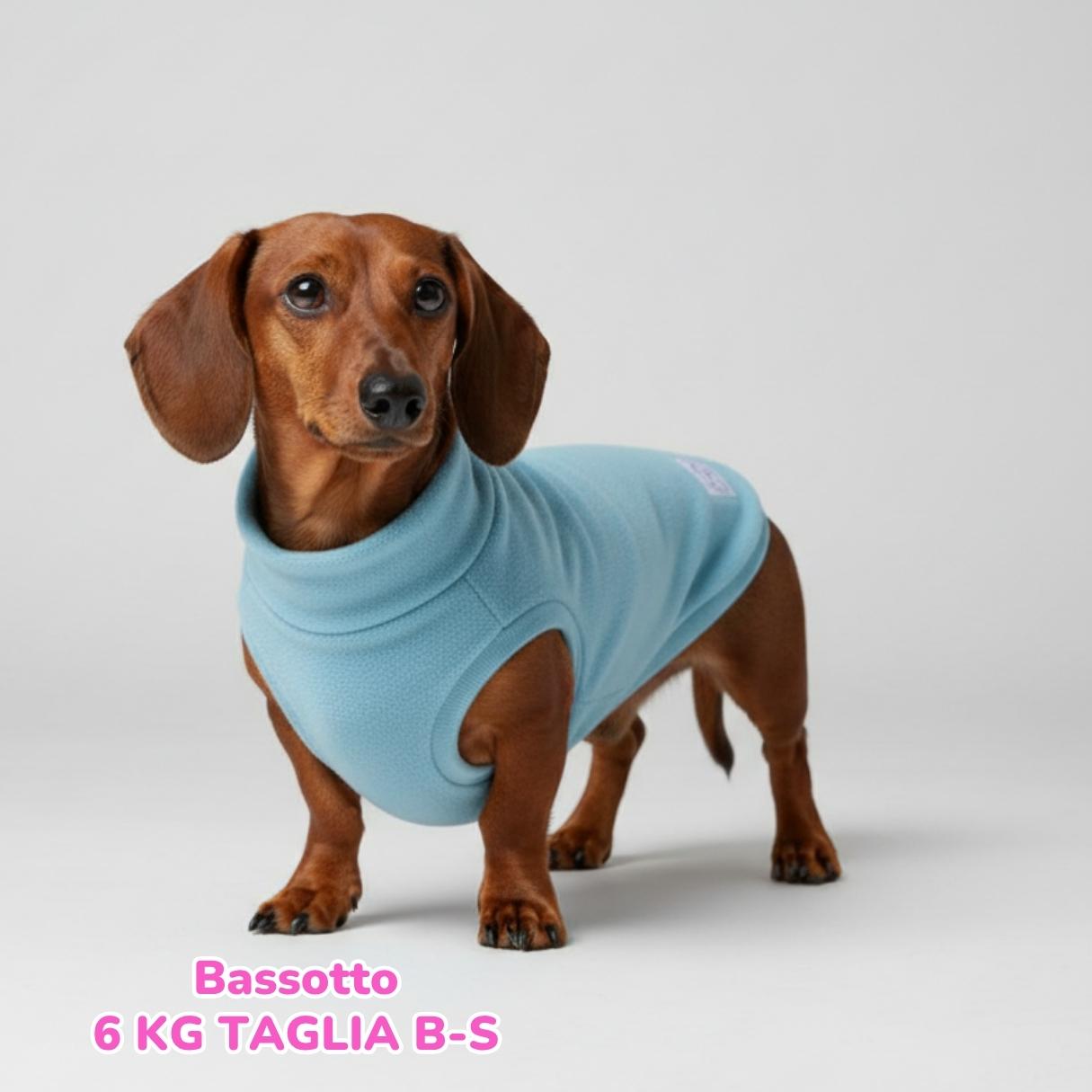 Pigiama Ciniglia Cotone - Azzurro Baby