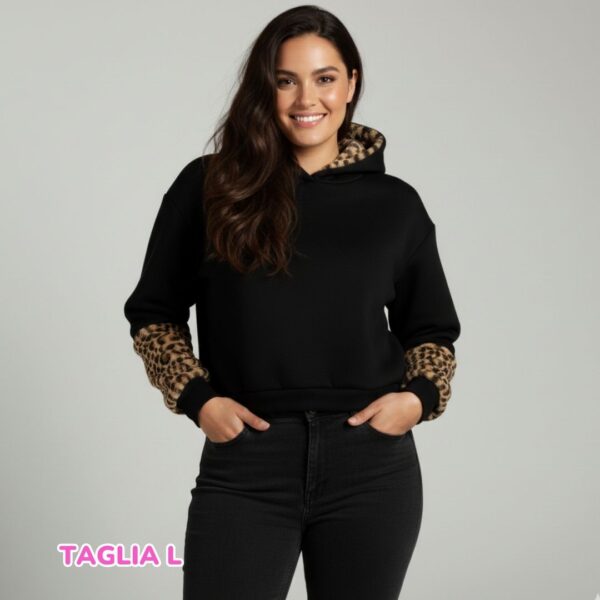 felpa leopard