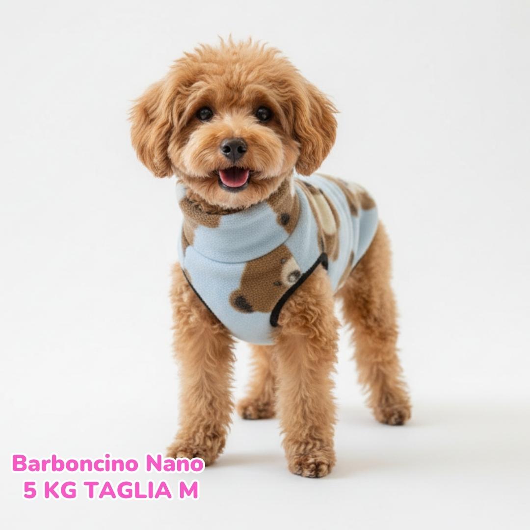 Pile Pelliccia Teddy Blu