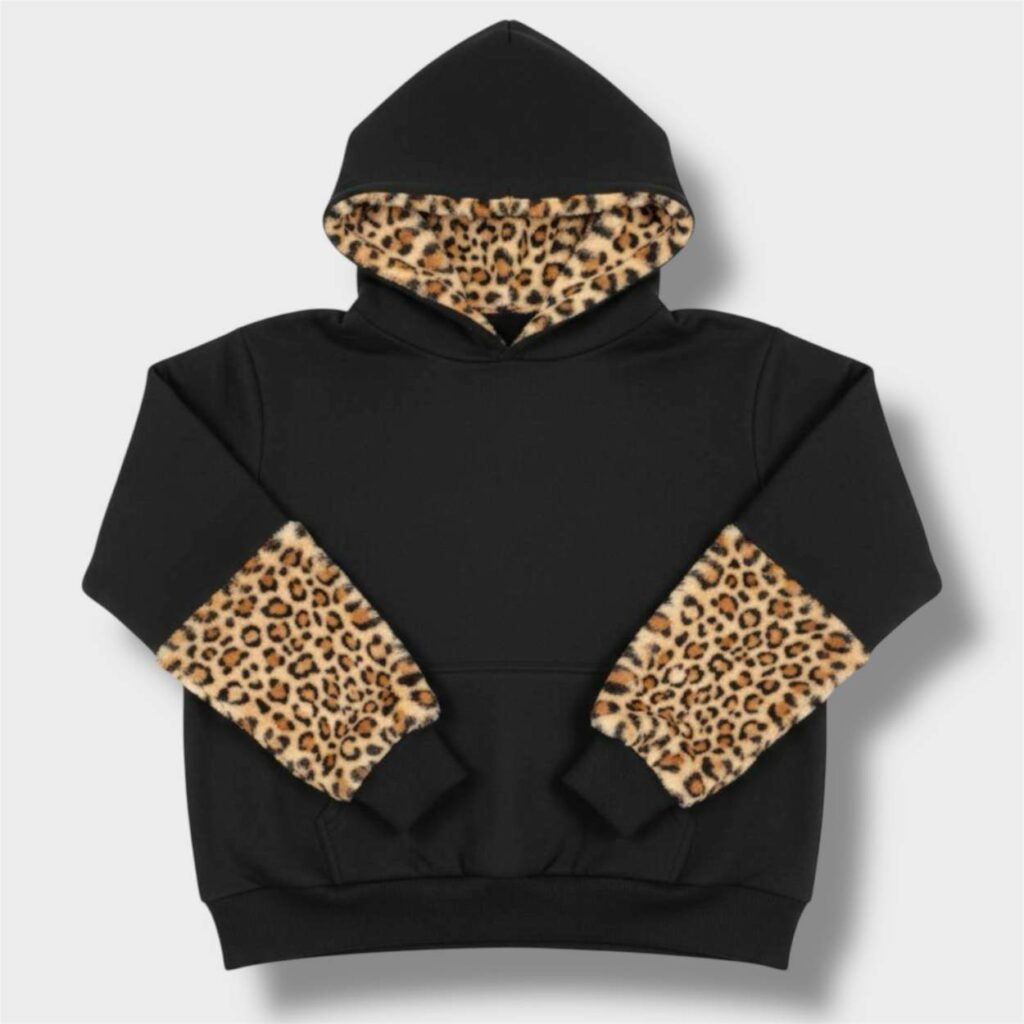 Felpa da donna Leopard