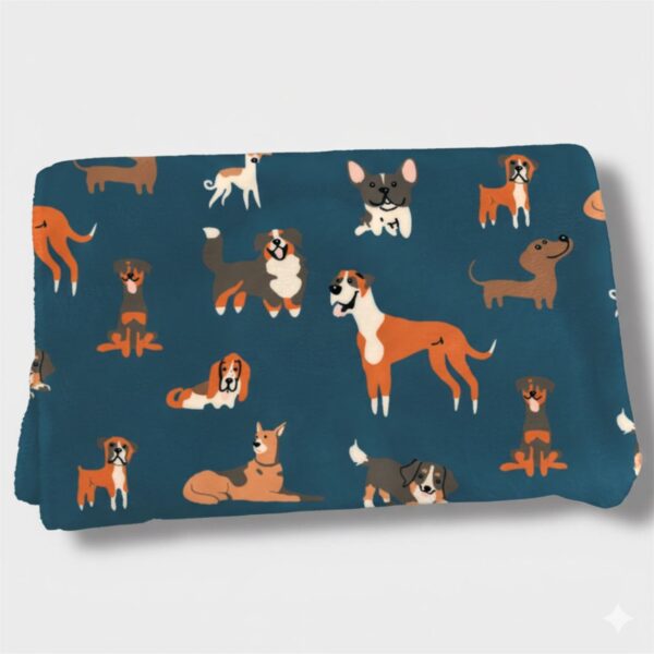 Copertina Pile Cagnolini Petrolio