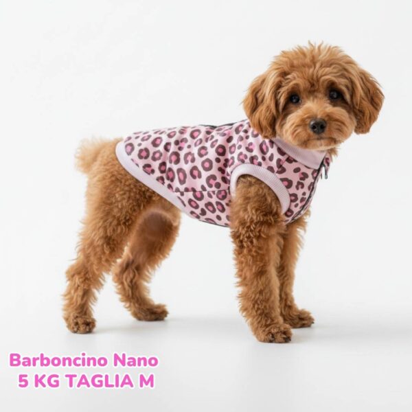 Cappottino Invernale Impermeabile Pink Leopard