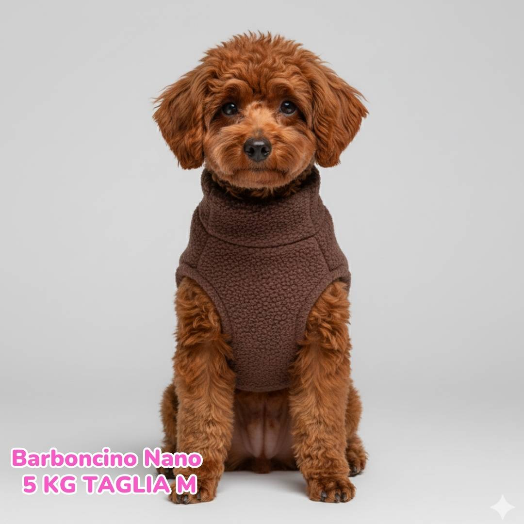 Teddy con Pile Interno Moka