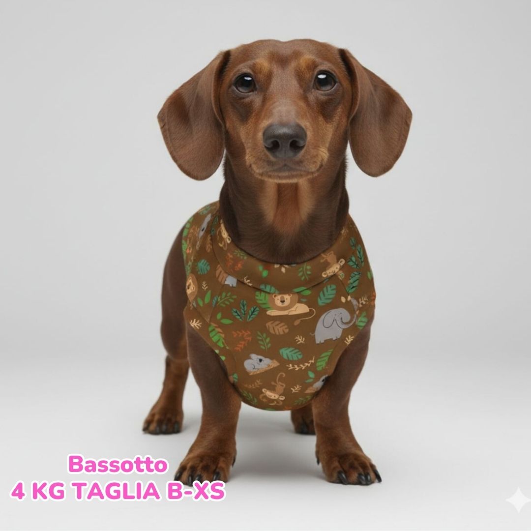 Maglietta Cotone Jungle