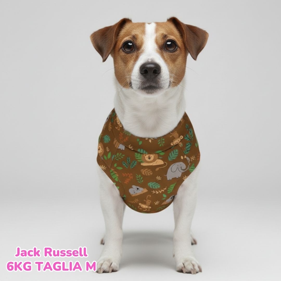 Maglietta Cotone Jungle