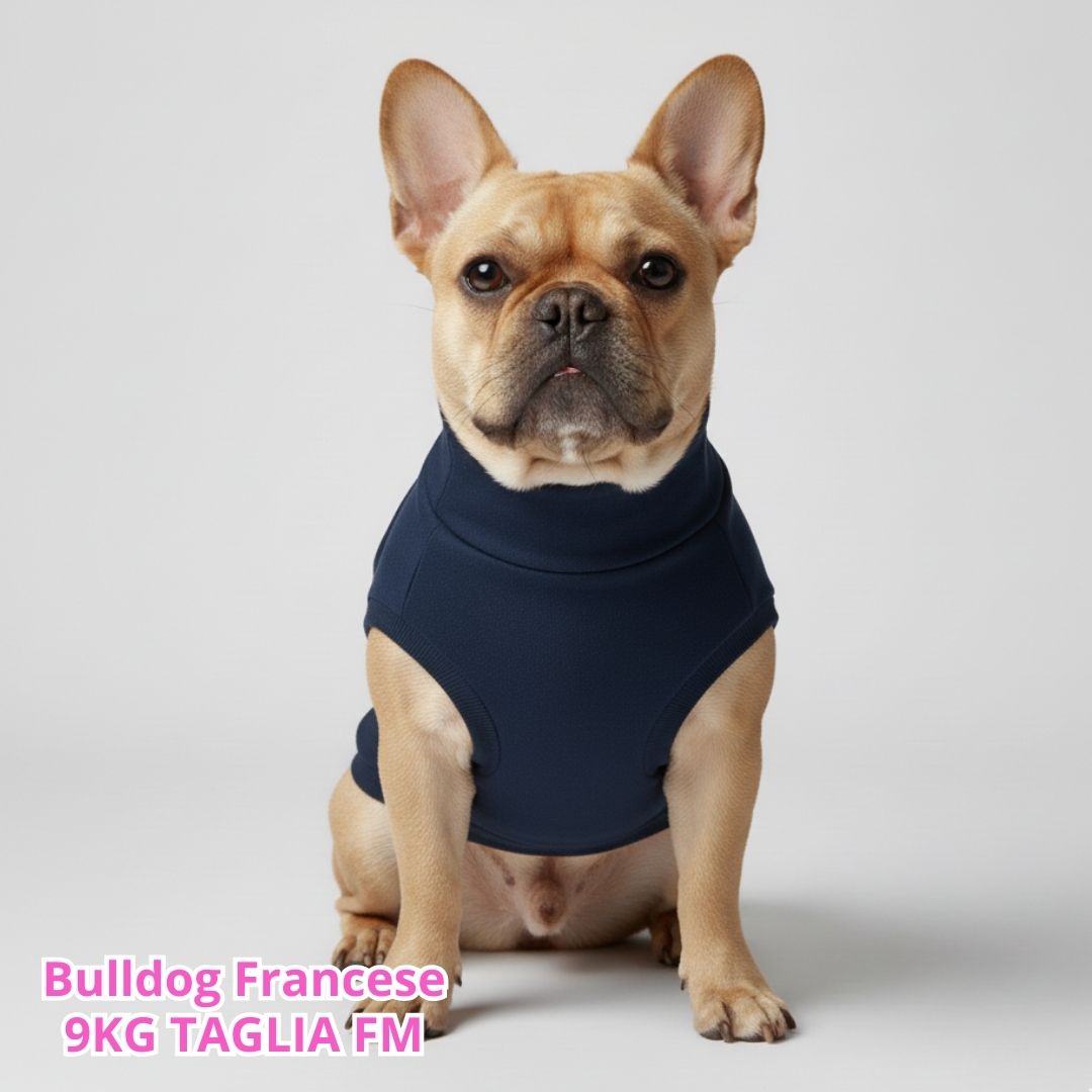 Felpa Invernale Garzata Blu Scuro