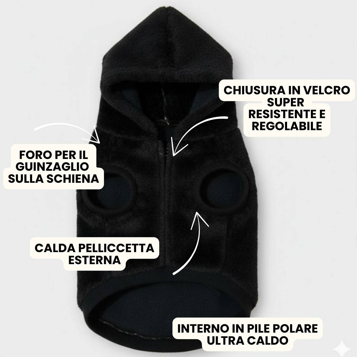Pellicciotto Nero