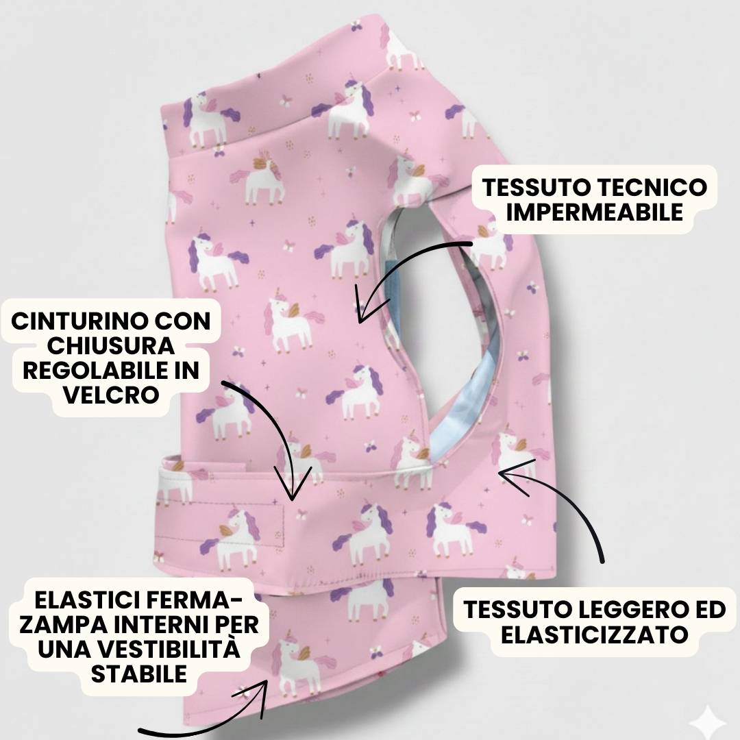 Impermeabile Unicorni
