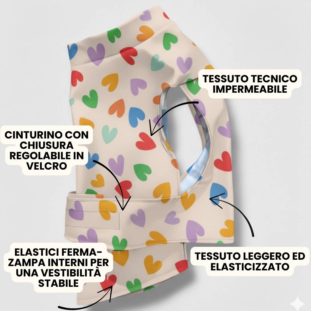 Impermeabile Cuoricini