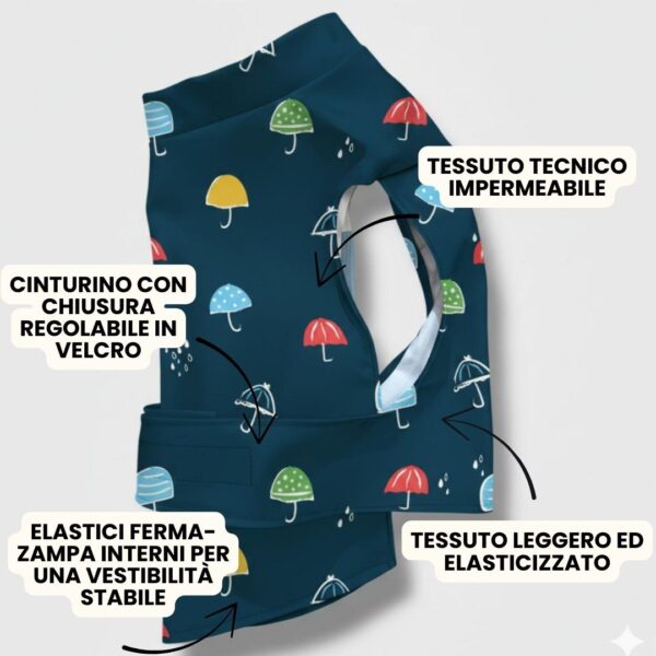 Impermeabile Unicorni