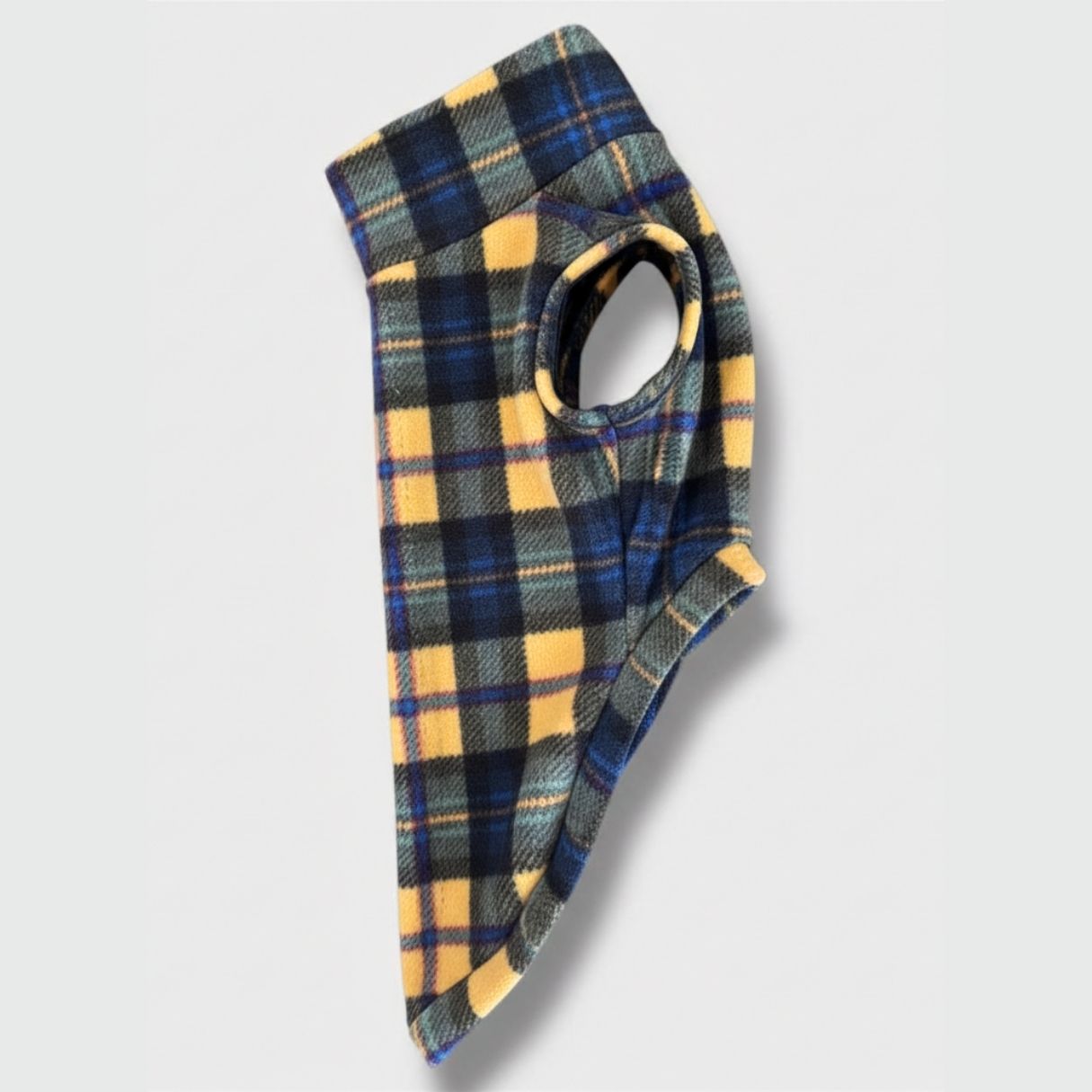 Pile Tartan Giallo e Blu