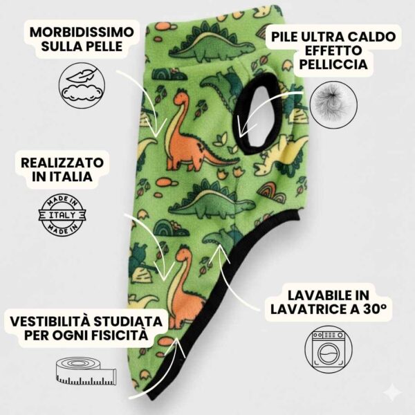 Pile Pelliccia Little Dino Pile Pelliccia Little Dino