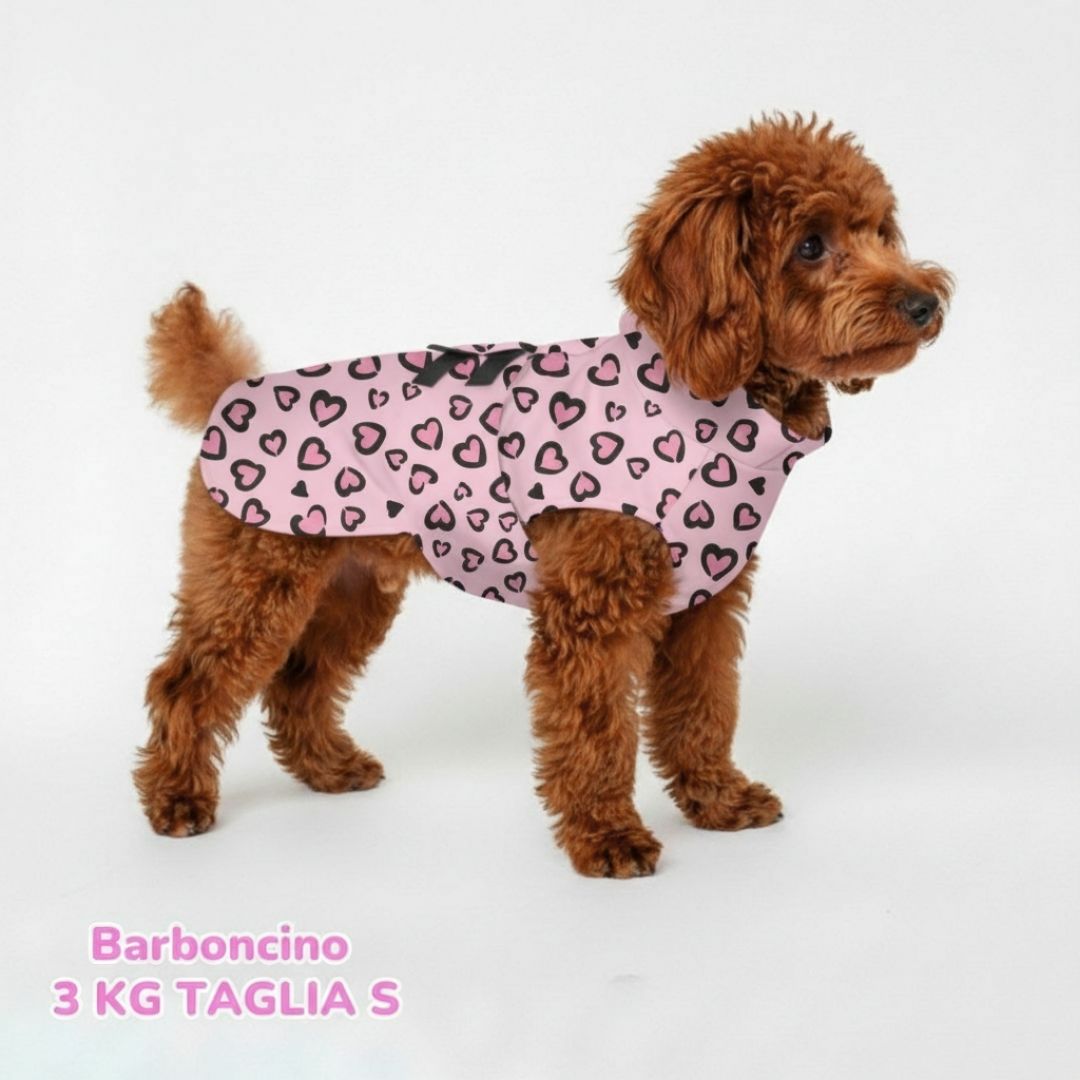 Impermeabile Pink Hearts