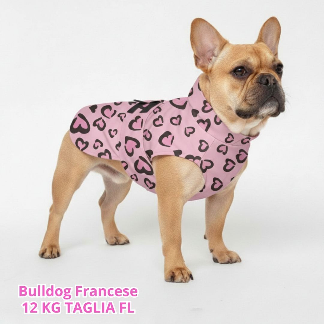 Impermeabile Pink Hearts