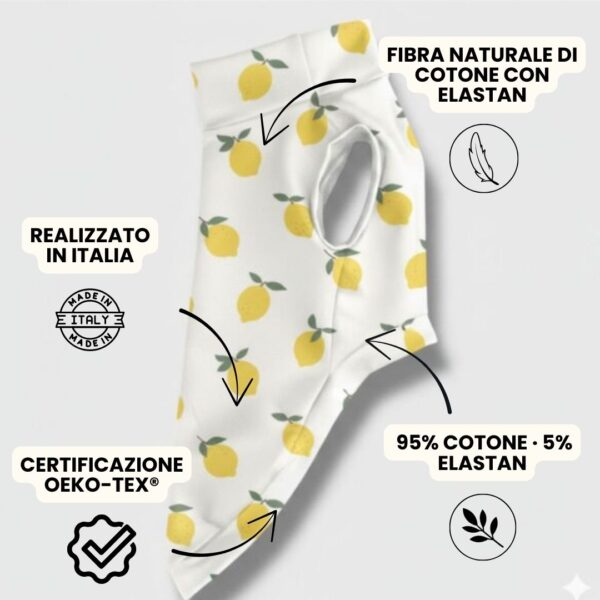 Maglietta Cotone Limoni Maglietta Cotone Limoni