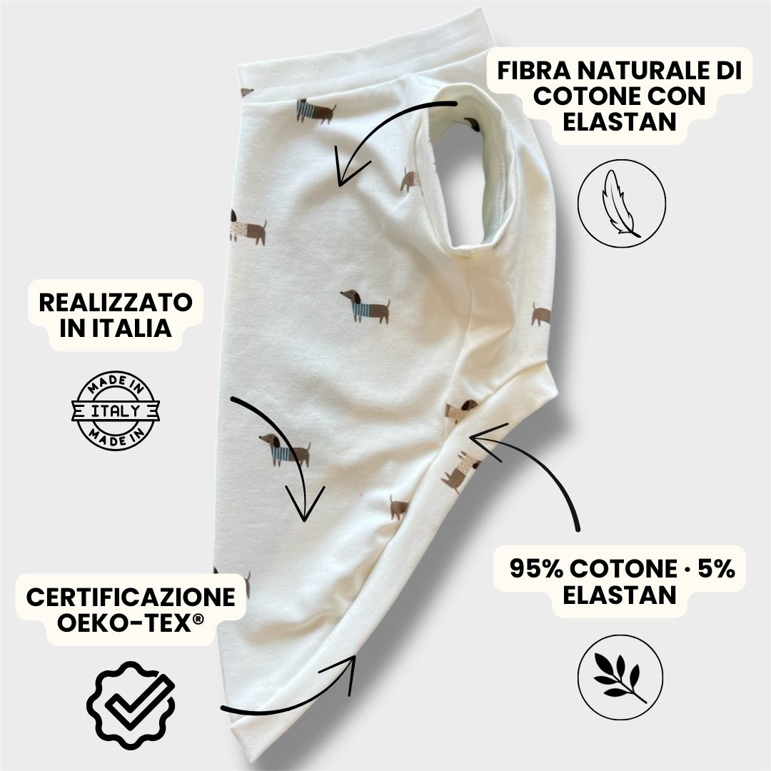 Maglietta Cotone Bassotti