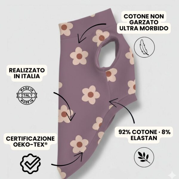 Felpa Cotone Primavera Margherite