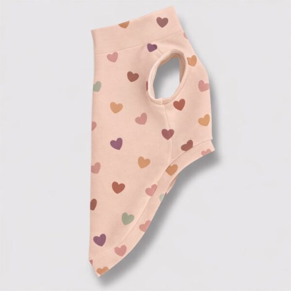 Felpa Cotone Cuoricini