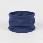 Scaldacollo Felpa di Cotone Bluette