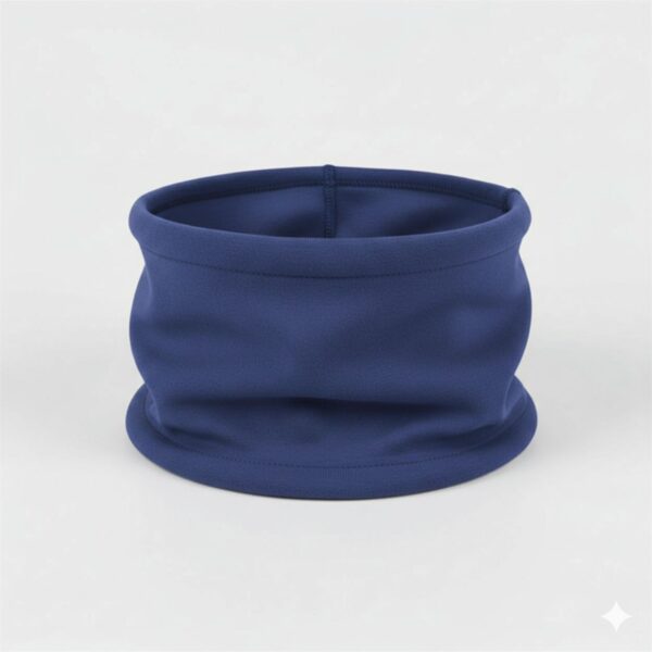 Scaldacollo Felpa di Cotone Bluette