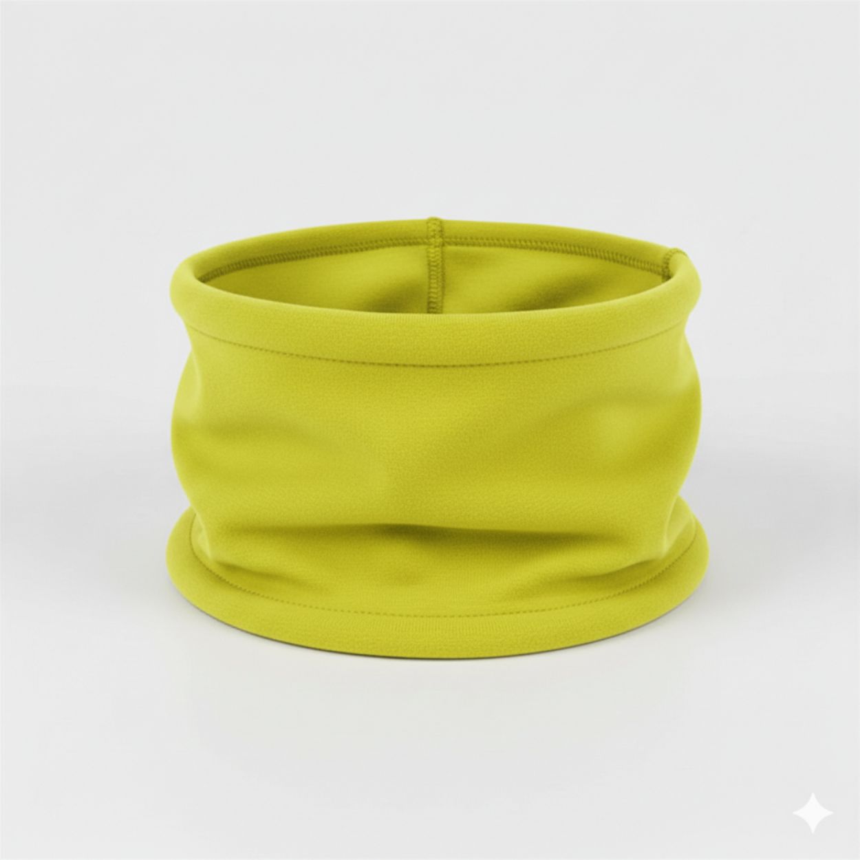 Scaldacollo Felpa di Cotone Giallo