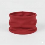 Scaldacollo Felpa di Cotone Rosso Scaldacollo Felpa di Cotone Rosso