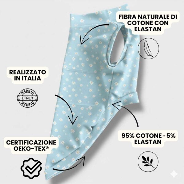 Maglietta Cotone Margheritine Maglietta Cotone Margheritine